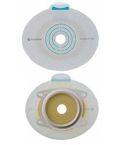 PLACCA PER UROSTOMIA COLOSTOMIA ILEOSTOMIA SENSURA MIO CLICK SISTEMA A DUE PEZZI FLANGIA 60 MM FORO RITAGLIABILE 40-55 MM 5 PEZZI - Farmacianuova.eu