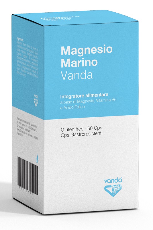 MAGNESIO MARINO VANDA 60 CAPSULE - Farmacianuova.eu