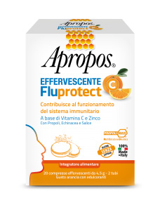 APROPOS FLUPROTECT EFFERVESCENTE C 20 COMPRESSE - Farmacianuova.eu