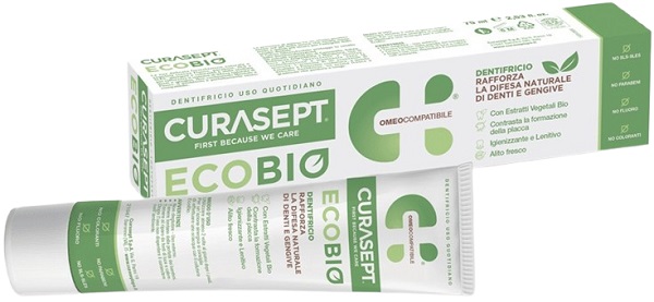 CURASEPT PHARMADENT ECOBIO DENTIFRICIO 75 ML - Farmacianuova.eu