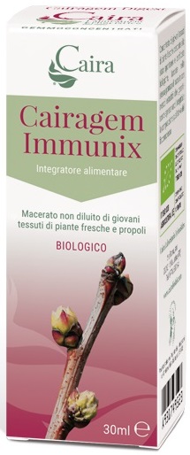 CAIRAGEM IMMUNIX GEMMODERIVATO BIO GOCCE 30 ML - Farmacianuova.eu