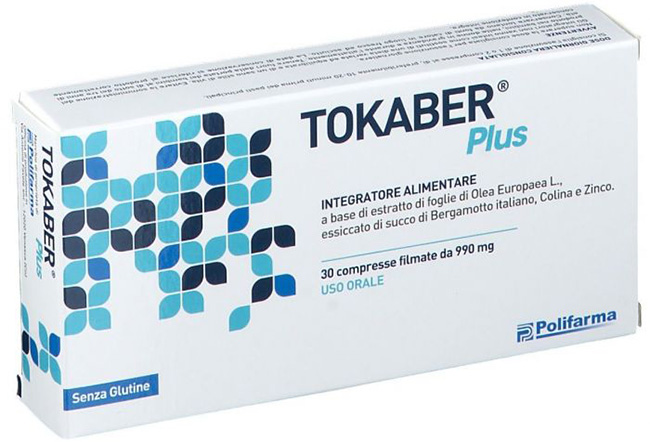 TOKABER PLUS 990MG 30 COMPRESSE - Farmacianuova.eu