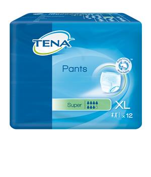 PANNOLONE PULL-UP TENA PANTS SUPER TAGLIA EXTRA LARGE 12 PEZZI - Farmacianuova.eu