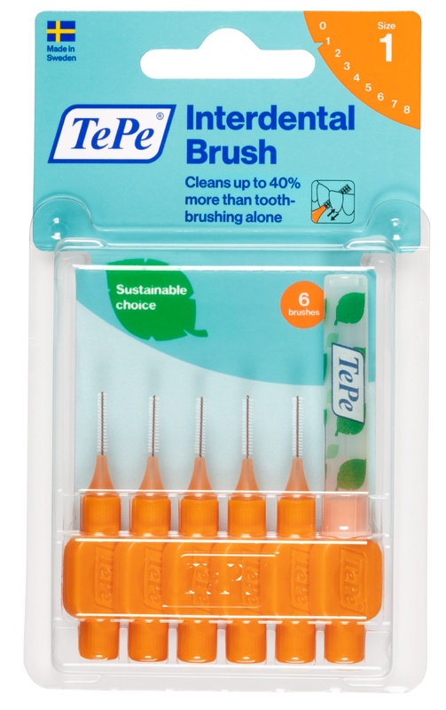 TEPE SCOVOLINO ARANCIONE 0,45 MM 6 PEZZI - Farmacianuova.eu