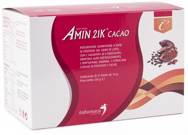 AMIN 21K CACAO 336 G - Farmacianuova.eu