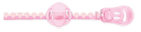 CHICCO CLIP SALVASUCCHIETTO ROSA 1 PEZZO - Farmacianuova.eu