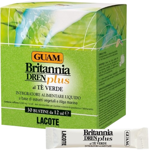 GUAM BRITANNIA DREN PLUS 30 BUSTINE DA 12 ML - Farmacianuova.eu