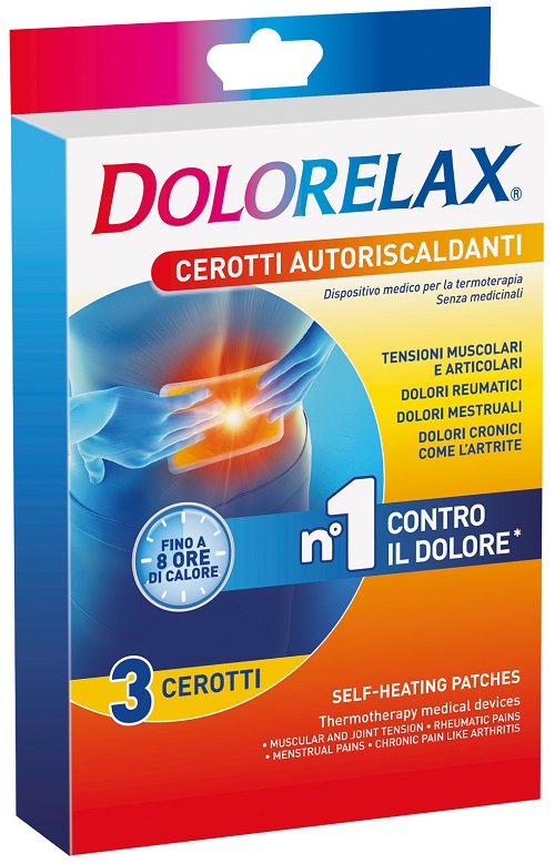 DOLORELAX CEROTTO EFFETTO CALDO 3 PEZZI - Farmacianuova.eu