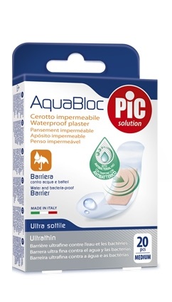 CEROTTO PIC AQUABLOC 19X72MM ANTIBATTERICO 20 PEZZI - Farmacianuova.eu