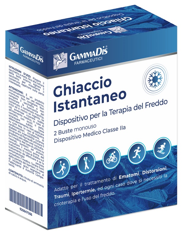 GHIACCIO ISTANTANEO TNT GAMMADIS 2 PEZZI GAMMADIS - Farmacianuova.eu