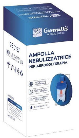 AMPOLLA AEROSOL PLASTICA GAMMADIS 1 PEZZO - Farmacianuova.eu