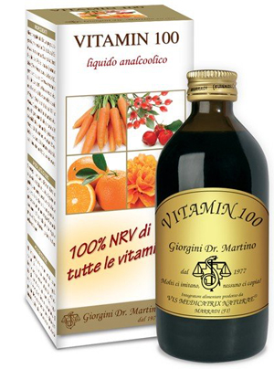 VITAMIN 100 LIQUIDO ANALCOLICO 200 ML - Farmacianuova.eu