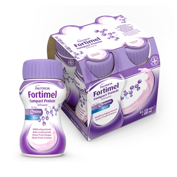 FORTIMEL COMPACT PROTEIN FRUTTI DI BOSCO 4X125 ML - Farmacianuova.eu