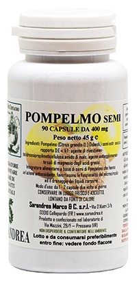 POMPELMO SEMI 400 MACERATO GLICERICO 90 CAPSULE - Farmacianuova.eu