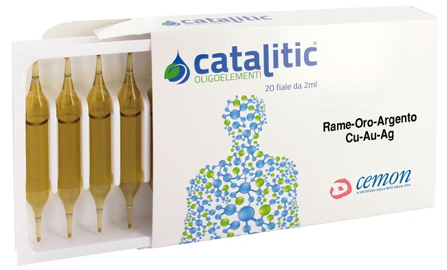 CATALITIC OLIGOELEMENTI RAME ORO ARGENTO CU-AU-AG 20 AMPOLLE - Farmacianuova.eu