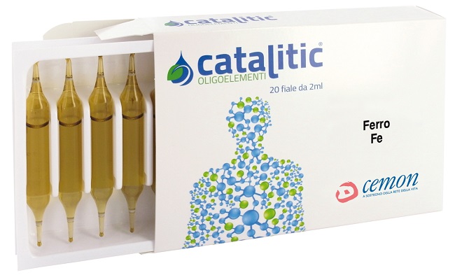 CATALITIC OLIGOELEMENTI FERRO FE 20 AMPOLLE - Farmacianuova.eu