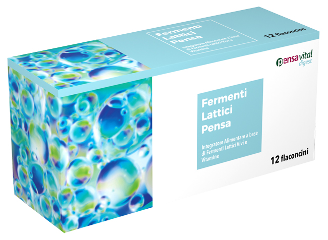 FERMENTI LATTICI PENSA 12 FLACONCINI DA 7 ML - Farmacianuova.eu