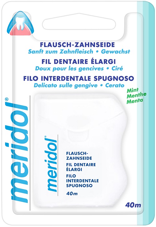MERIDOL EXPANDED FILO INTERDENTALE 40 METRI - Farmacianuova.eu