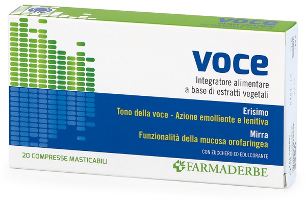 VOCE 20 COMPRESSE MASTICABILI - Farmacianuova.eu