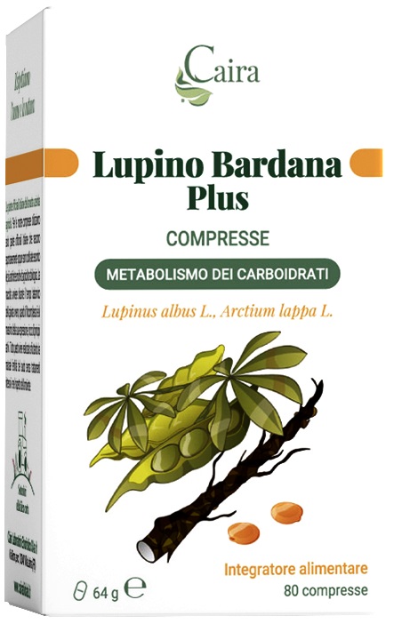 CAIRA LUPINO BARDANA 110 COMPRESSE - Farmacianuova.eu