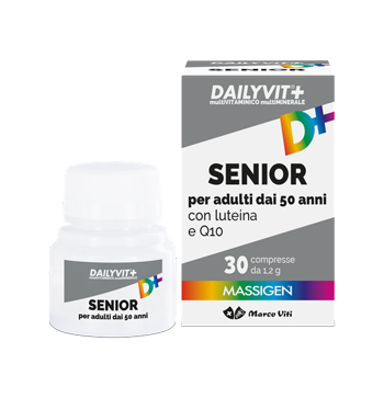MASSIGEN SENIOR MULTIVITAMINICO E MULTIMINERALE 30 COMPRESSE RIVESTITE - Farmacianuova.eu
