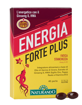 ENERGIA FORTE PLUS 40 PERLE - Farmacianuova.eu