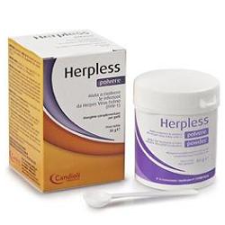HERPLESS POLVERE BARATTOLO 30 G CON MISURINO - Farmacianuova.eu