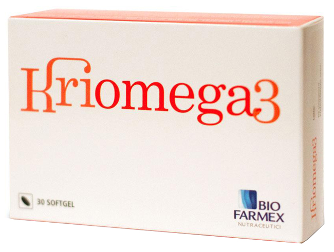 KRIOMEGA 3 30 CAPSULE SOFTGEL - Farmacianuova.eu