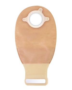SACCA NATURA+ A FONDO APERTO SENZA FILTRO E CHIUSURA INVISICLOSE IN VELCRO 57MM TRASPARENTE 10 PEZZI - Farmacianuova.eu