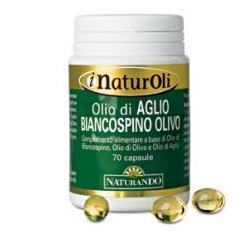NATUROLI OLIO DI AGLIO BIANCOSPINO OLIVO 70 SOFTGEL - Farmacianuova.eu