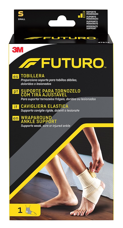 FUTURO CAVIGLIERA ELASTICA LARGE DIMENSIONE 23/25,5CM - Farmacianuova.eu