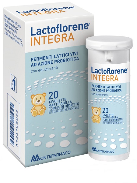 LACTOFLORENE INTEGRA 20 TAVOLETTE - Farmacianuova.eu