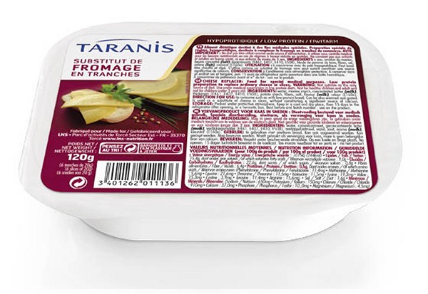 TARANIS SOSTITUTO DEL FORMAGGIO A FETTE 6 FETTE 20 G - Farmacianuova.eu