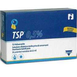 TSP 0,5% SOLUZIONE OFTALMICA UMETTANTE LUBRIFICANTE 30 FLACONCINI MONODOSE 0,5 ML - Farmacianuova.eu