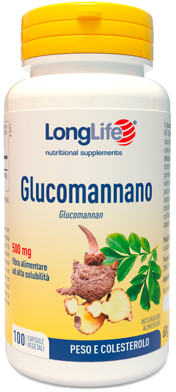 LONGLIFE GLUCOMANNANO 100 CAPSULE VEGETALI - Farmacianuova.eu