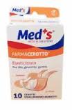CEROTTO MEDS STRIPS TELA IPOALLERGENICO ELASTICIZZATO ASSORTITI 10 PEZZI - Farmacianuova.eu
