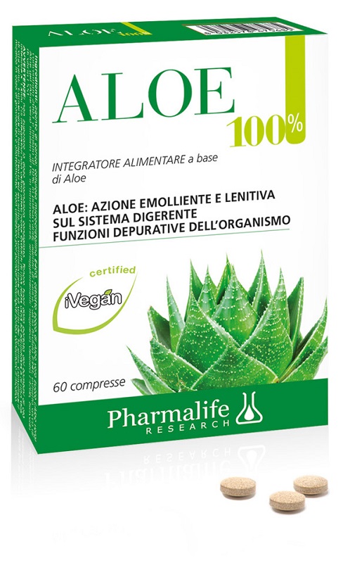ALOE 100% 60 COMPRESSE - Farmacianuova.eu
