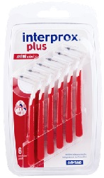 INTERPROX PLUS MINICONICO ROSSO 6 PEZZI - Farmacianuova.eu