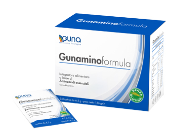 GUNAMINOFORMULA 24 BUSTINE 156 G - Farmacianuova.eu