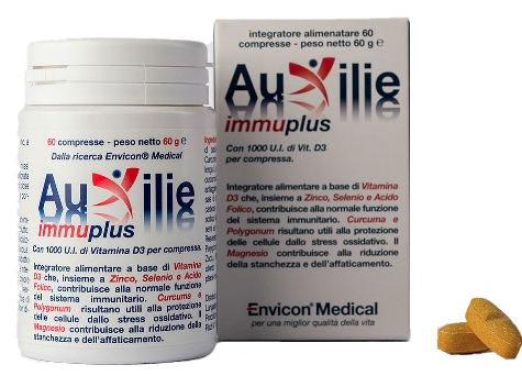 AUXILIE IMMUPLUS DEGLUTIBILE 30 COMPRESSE - Farmacianuova.eu