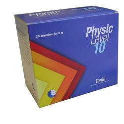 PHYSIC LEVEL 10 TONIC 20 BUSTINE 8 G - Farmacianuova.eu