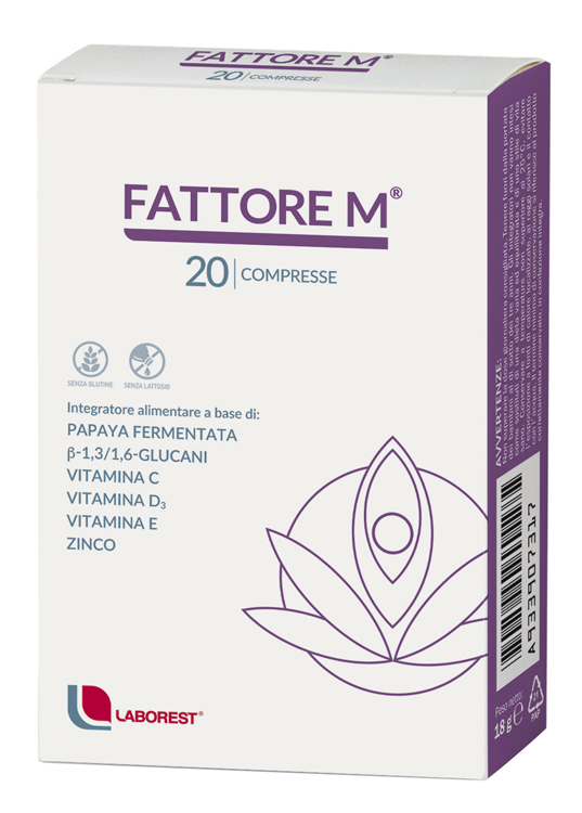 FATTORE M 20 COMPRESSE - Farmacianuova.eu