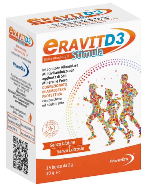 ERAVIT D3 STIMULA 15 BUSTINE STICK PACK 2 G - Farmacianuova.eu