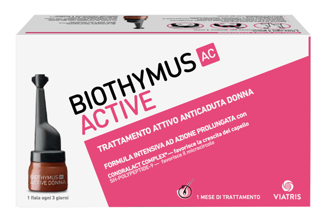 BIOTHYMUS AC ACTIVE TRATTAMENTO ATTIVO ANTICADUTA DONNA 10 FIALE - Farmacianuova.eu