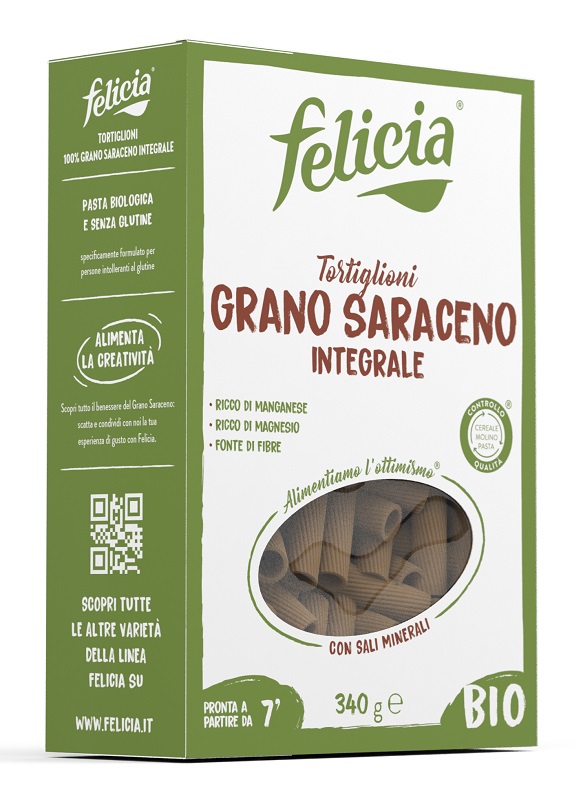 FELICIA BIO SARACENO TORTIGLIONI 340 G - Farmacianuova.eu