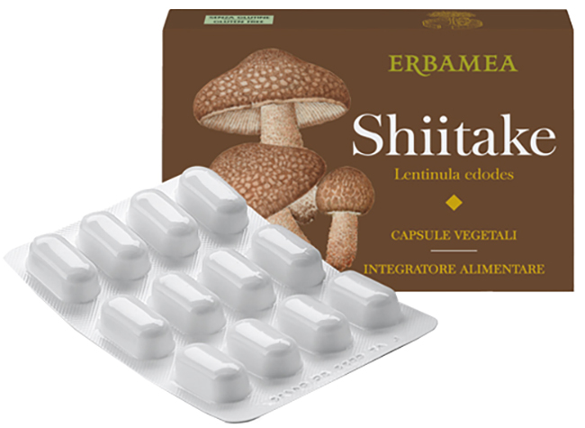 SHITAKE 24 CAPSULE VEGETALI - Farmacianuova.eu