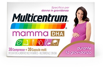 MULTICENTRUM MAMMA DHA 30 COMPRESSE + 30 CAPSULE - Farmacianuova.eu