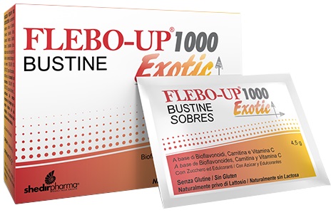 FLEBO-UP 1000 EXOTIC 18 BUSTINE - Farmacianuova.eu