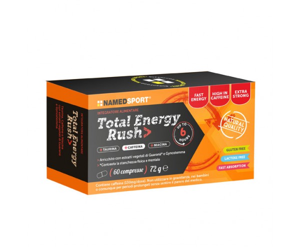TOTAL ENERGY RUSH 60 COMPRESSE - Farmacianuova.eu