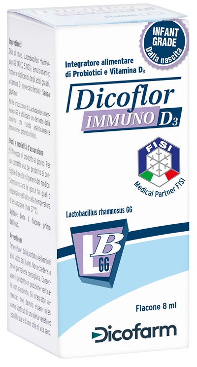DICOFLOR IMMUNO D3 8 ML FLACONE - Farmacianuova.eu
